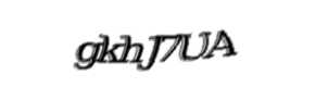 Security check image, please type the characters shown